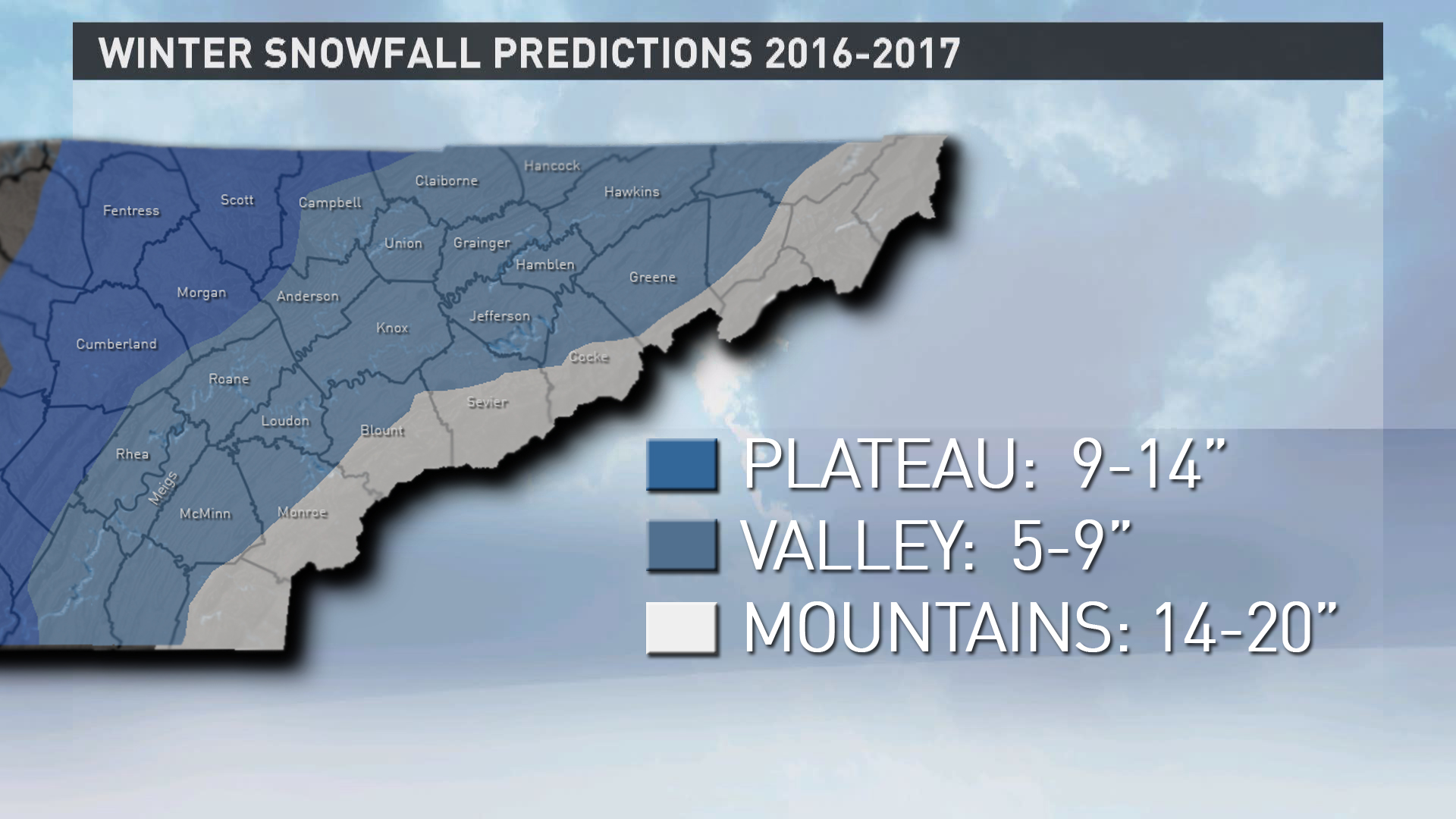 Winter is coming! Here's what to expect in East Tennessee